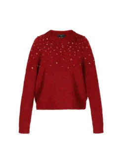 Faina Damen Pullover in rot