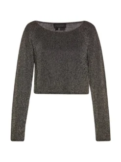 Faina Damen Pullover in schwarz