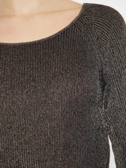 Faina Damen Pullover in schwarz