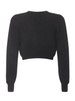 Faina Damen Pullover in schwarz