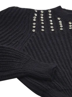Faina Damen Pullover in schwarz