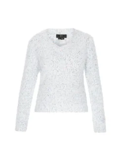 Faina Damen Pullover in weiß