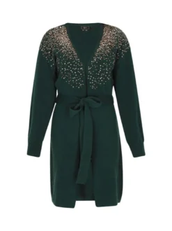 Faina Damen Strickjacke in grün