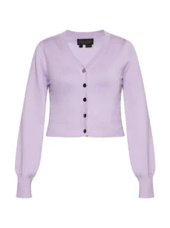 Faina Damen Strickjacke in lila