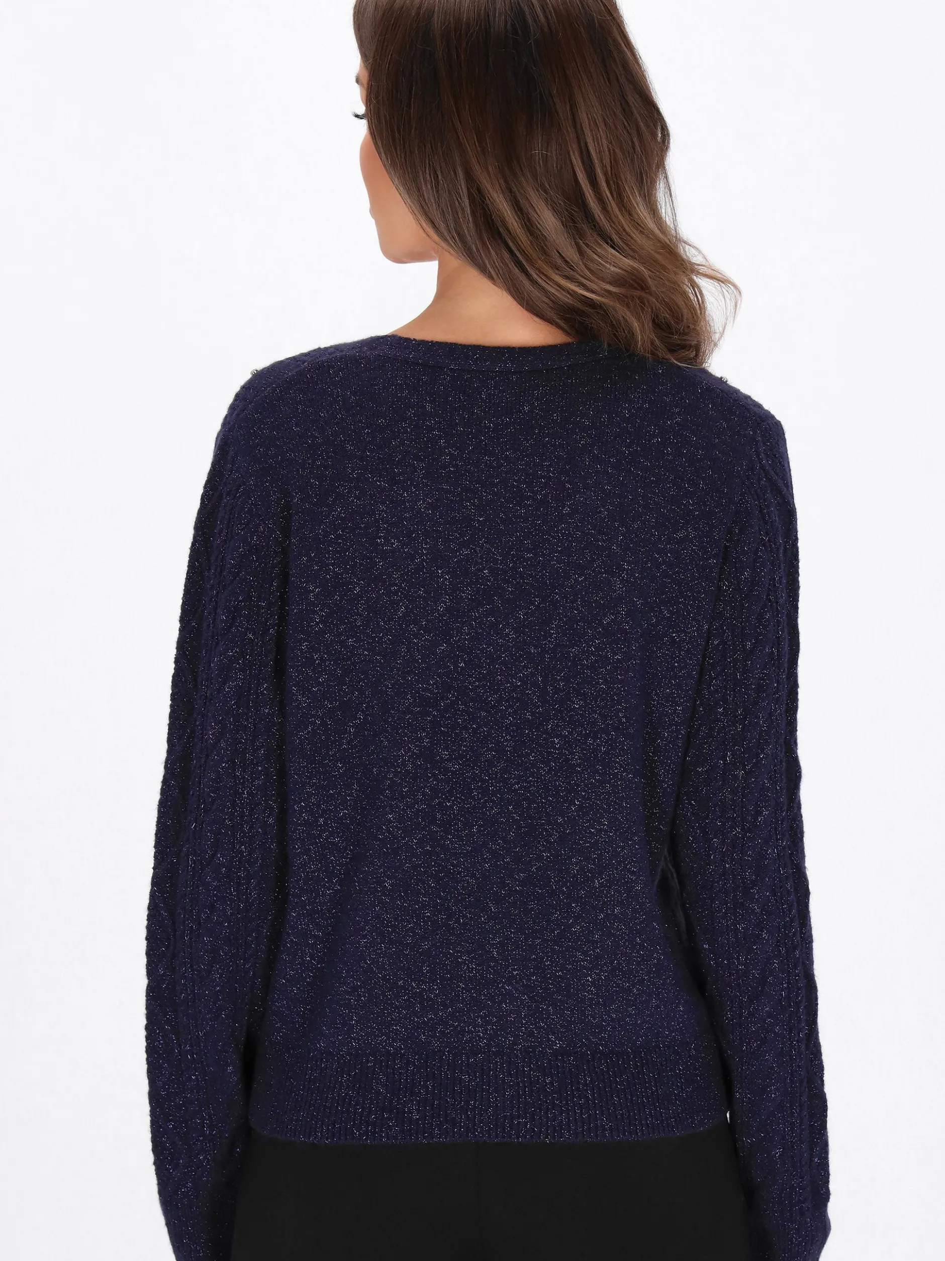 Faina Damen Strickjacke in marine