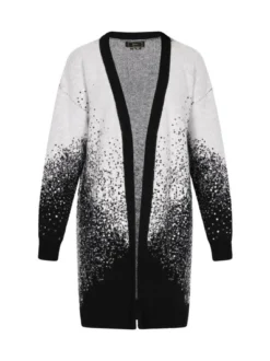 Faina Damen Strickjacke in weiß