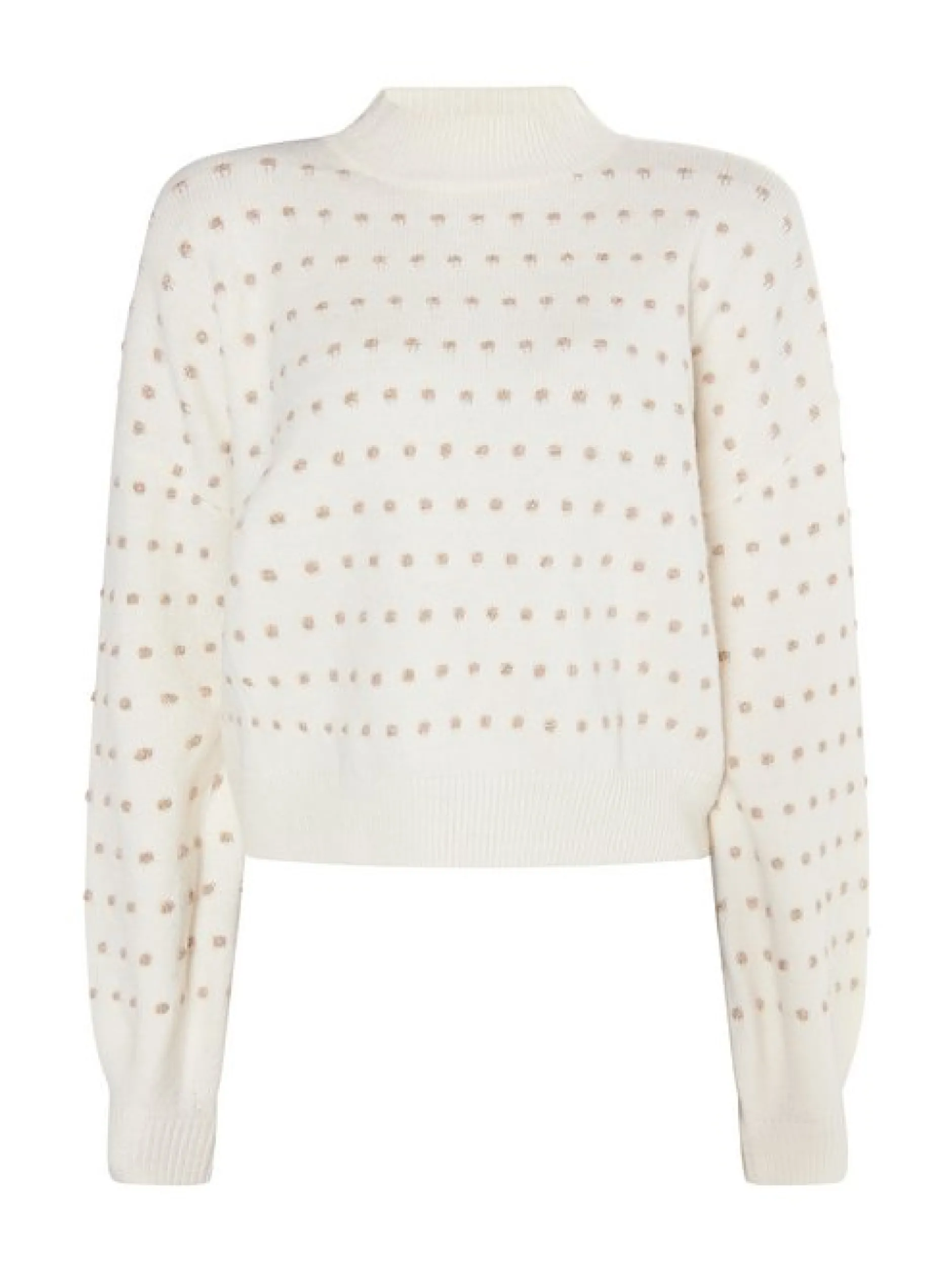 Faina Damen Strickpullover in weiß