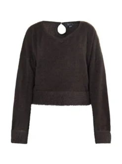 Faina Damen Strickpullover in braun