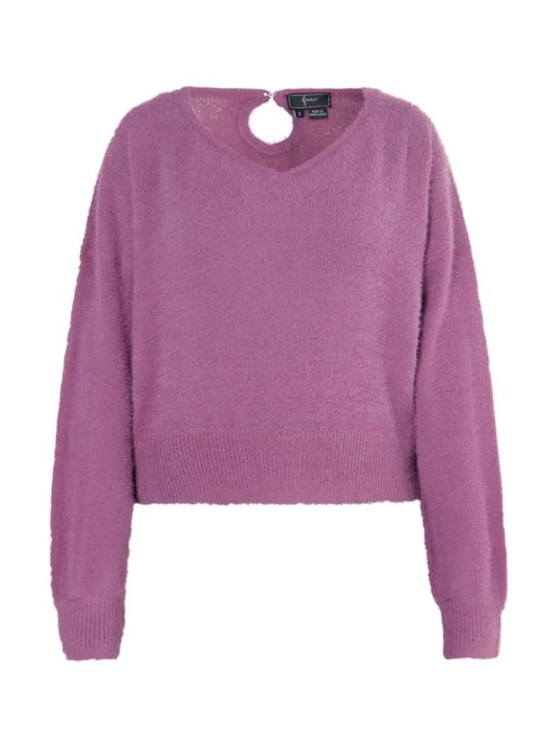 Faina Damen Strickpullover in lila