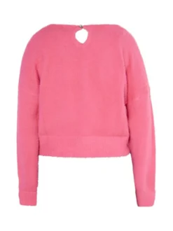 Faina Damen Strickpullover in pink