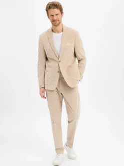 Finshley & Harding Herren Baukasten-Anzug - Maarten-Mitch in beige
