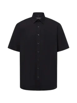 Finshley & Harding Herren Businesshemd - Easy Care in schwarz