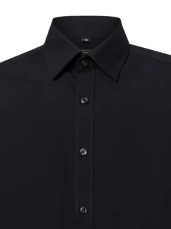Finshley & Harding Herren Businesshemd - Easy Care in schwarz