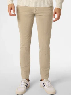 Finshley & Harding Herren Hose - Tyler in ecru