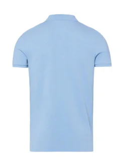 Finshley & Harding Herren Poloshirt in hellblau