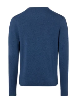 Finshley & Harding Herren Pullover mit Cashmere-Anteil in indigo