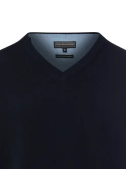 Finshley & Harding Herren Strickpullover in marine