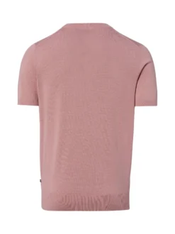 Finshley & Harding Herren Strickshirt in altrosa