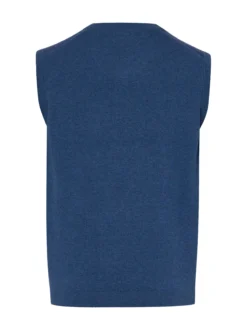 Finshley & Harding Herren Strickpullunder in indigo
