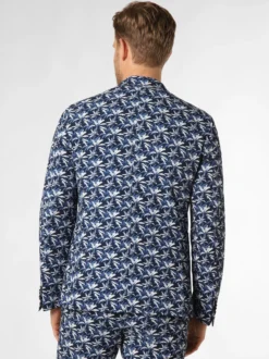 Finshley & Harding London Herren Baukasten-Sakko in marine weiß