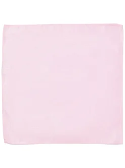 Finshley & Harding London Herren Krawatte und Einstecktuch aus Seide in rosa