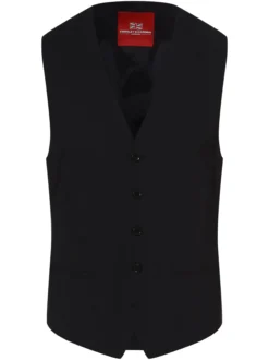 Finshley & Harding London Herren Baukasten-Weste - Wesdon in marine