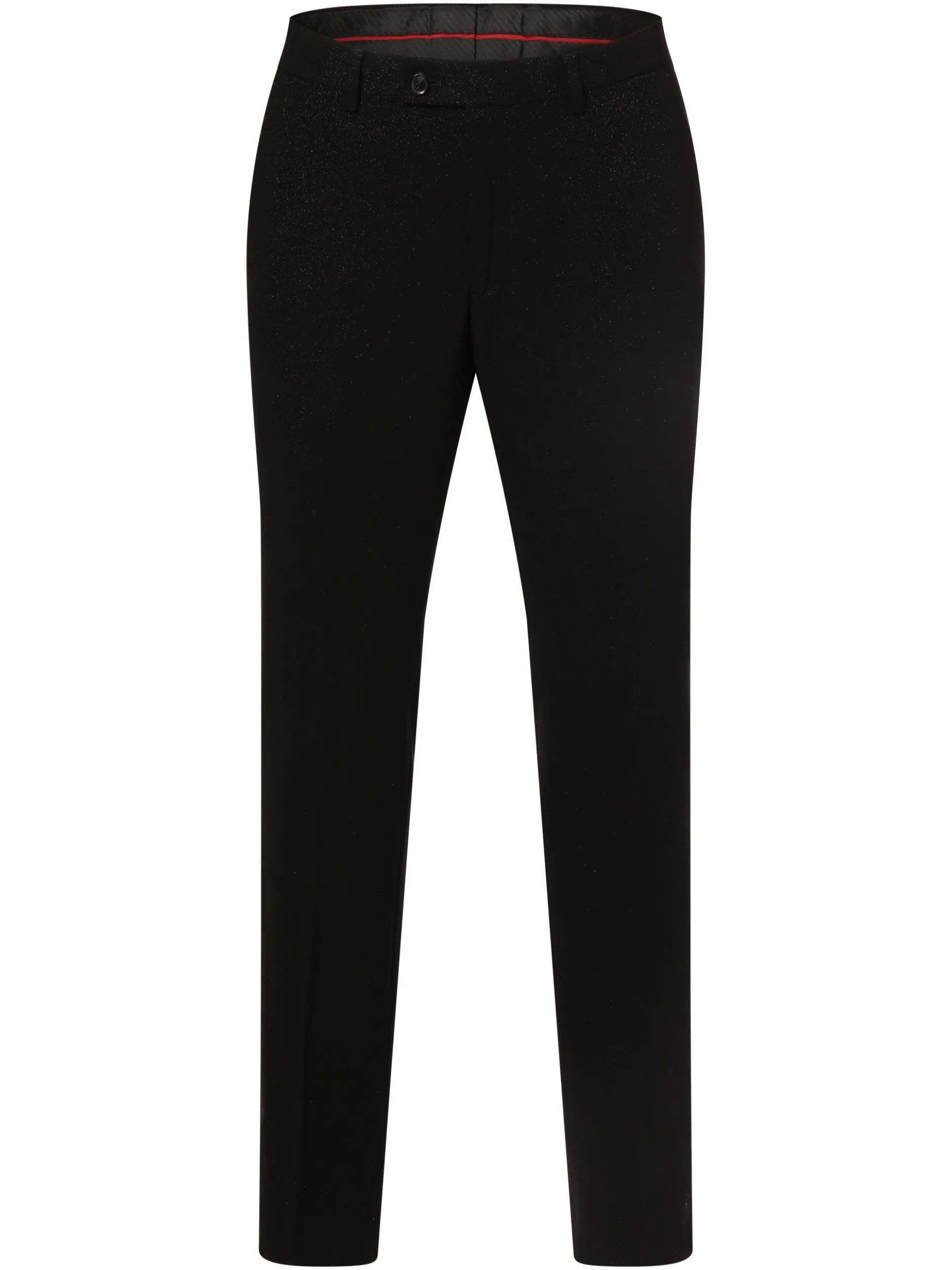 Finshley & Harding London Herren Baukasten-Hose - Hoxdon in schwarz