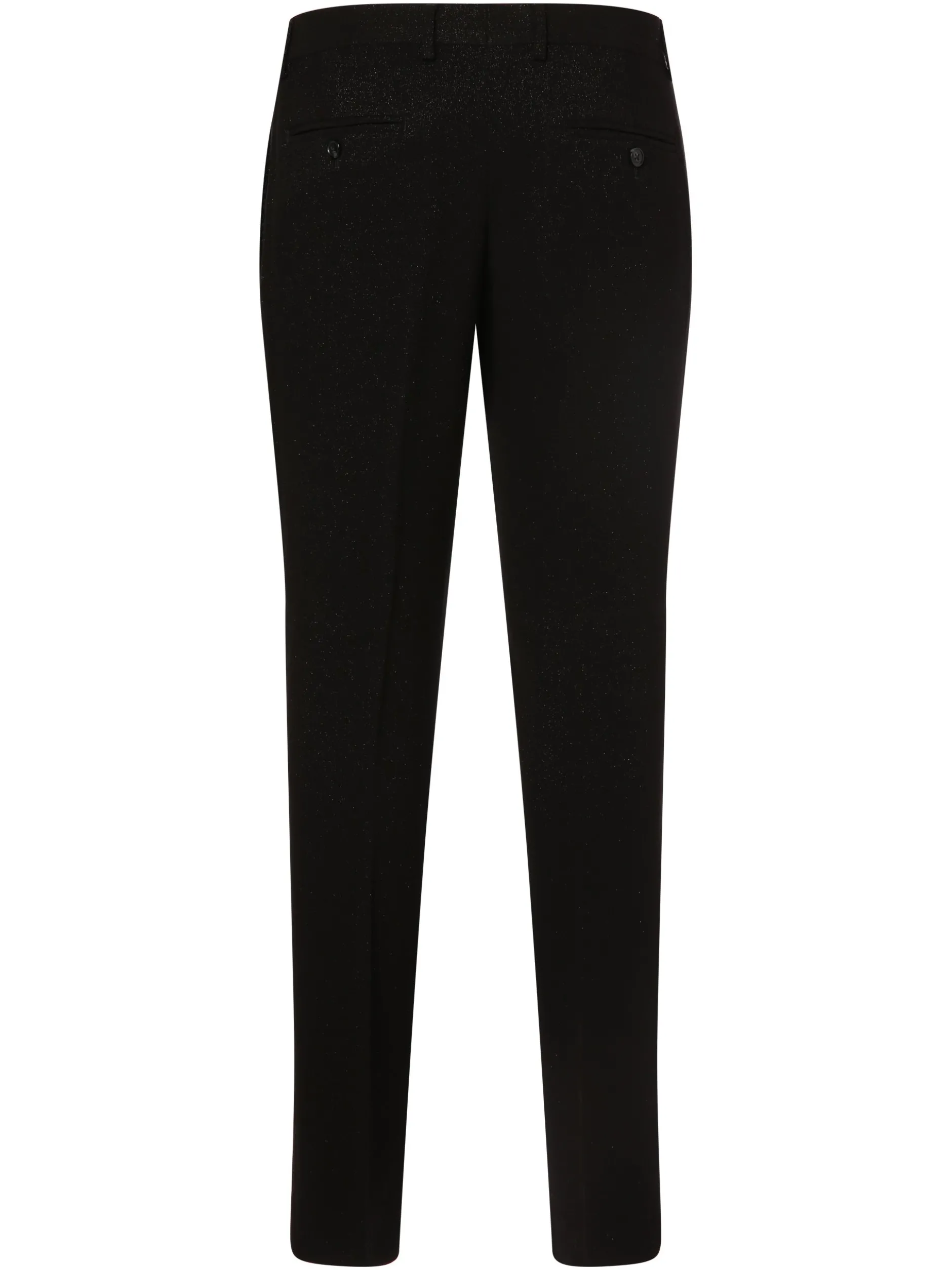 Finshley & Harding London Herren Baukasten-Hose - Hoxdon in schwarz