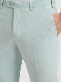 Finshley & Harding London Herren Baukasten-Hose in mint