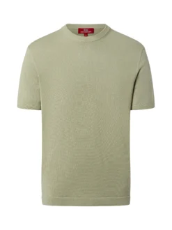 Finshley & Harding London Herren Strick-Shirt in schilf