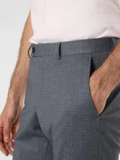Finshley & Harding London Herren Baukasten-Hose - Hoxdon in marine