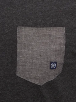 FQ1924 Herren Langarmshirt - FQDanfo in anthrazit