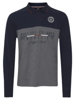 FQ1924 Herren Langarmshirt - FQReidar in grau