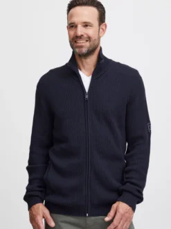 FQ1924 Herren Strickjacke - FQKyle in blau