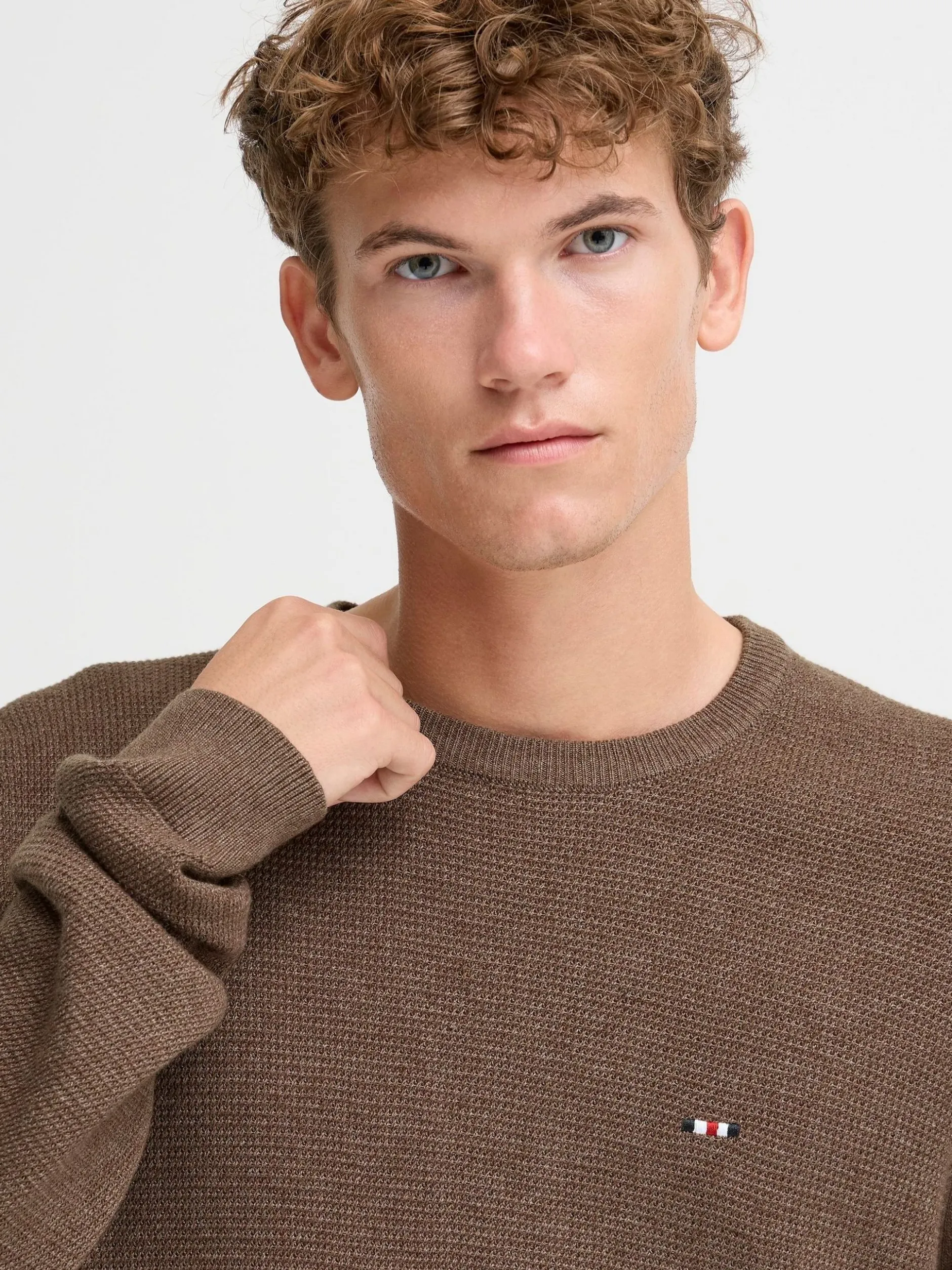 FQ1924 Herren Strickpullover - FQGranby in schlamm