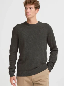 FQ1924 Herren Strickpullover - FQGranby in anthrazit