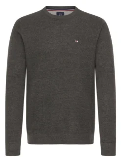 FQ1924 Herren Strickpullover - FQGranby in anthrazit