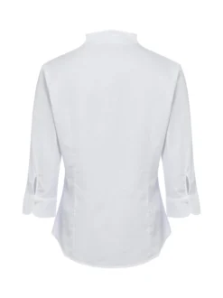 Franco Callegari Damen Bluse in weiß - Ärmel: 3/4 Arm