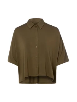 Franco Callegari Damen Blusenshirt in khaki
