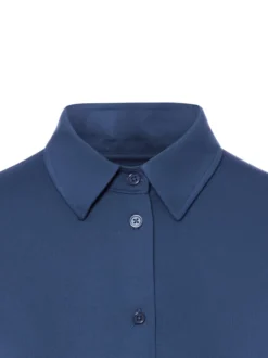 Franco Callegari Damen Blusenshirt in indigo