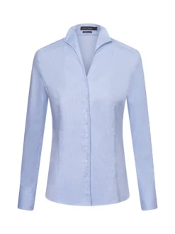 Franco Callegari Damen Bluse in hellblau