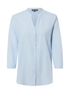 Franco Callegari Damen Bluse in hellblau