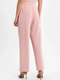 Franco Callegari Damen Jerseyhose in rosa - Länge: lang