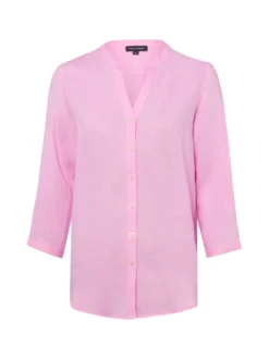 Franco Callegari Damen Leinenbluse in rosa
