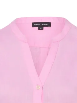 Franco Callegari Damen Leinenbluse in rosa