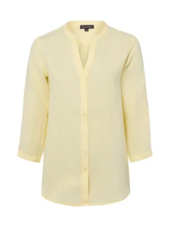 Franco Callegari Damen Leinenbluse in vanille