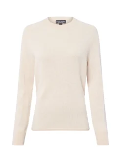 Franco Callegari Damen Pure Cashmere Pullover in beige