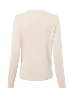 Franco Callegari Damen Pure Cashmere Pullover in beige