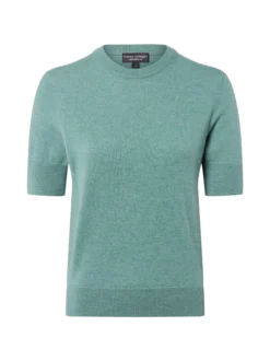 Franco Callegari Damen Pure Cashmere Strickshirt in smaragd mint