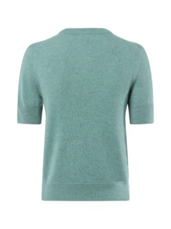 Franco Callegari Damen Pure Cashmere Strickshirt in smaragd mint